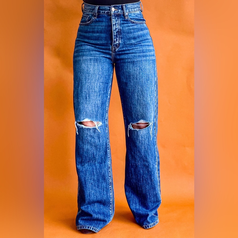 KanCan 90’s Wide Leg Flare Jean